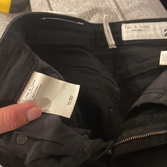 COPY - Rag & Bone - Nina High Waist Ankle Crop Skinny Jeans - Picture 8 of 9